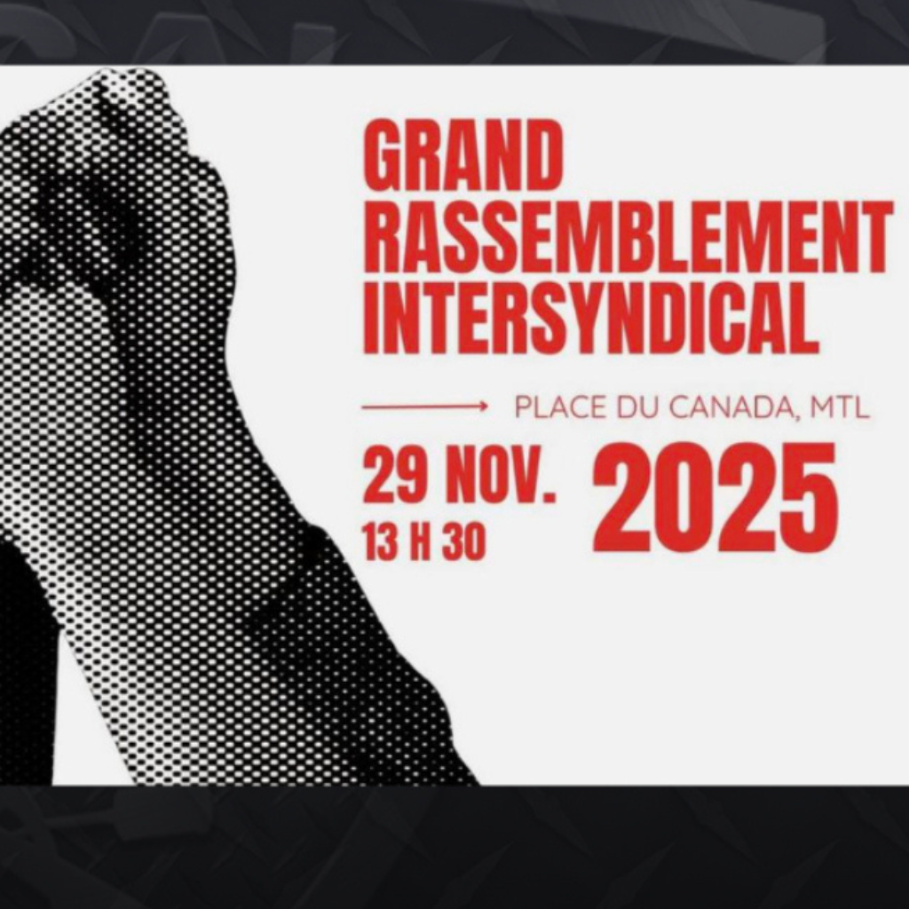 Grand rassemblement Intersyndical 29 Novembre 2025